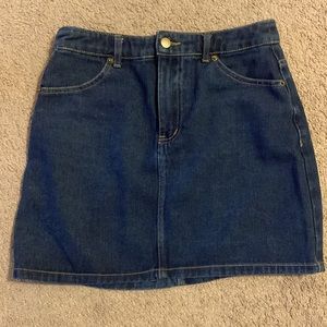 Jean skirt